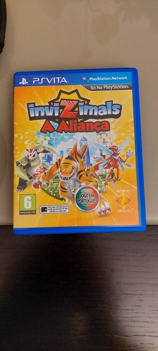 PS Vita jogo invizimals e caixas
