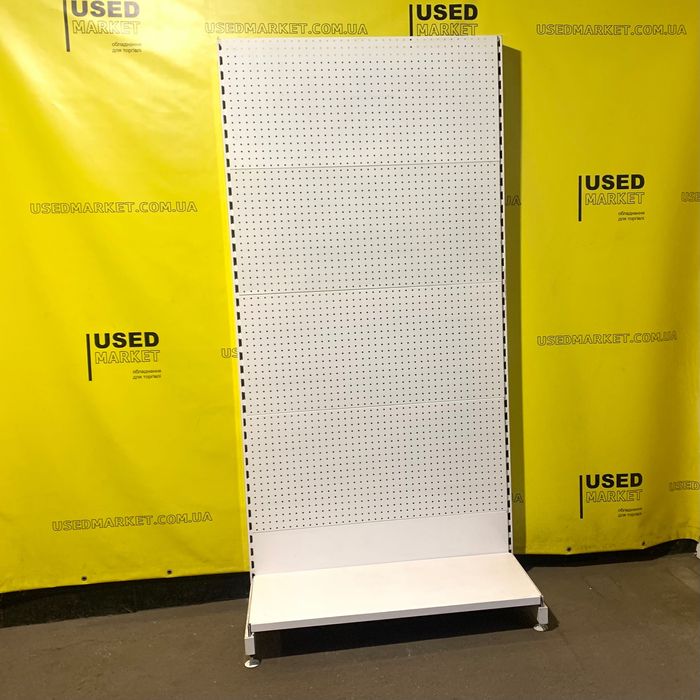 Стелажі перфоровані бу торгові під гачки WIKO в магазин, з перфопанель