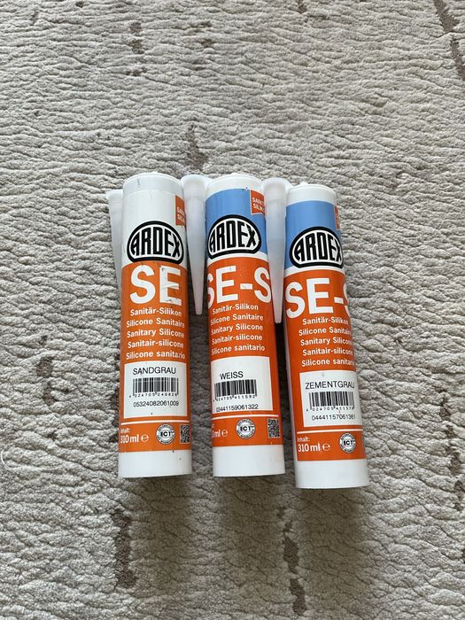 Silikon sanitarny ardex biały