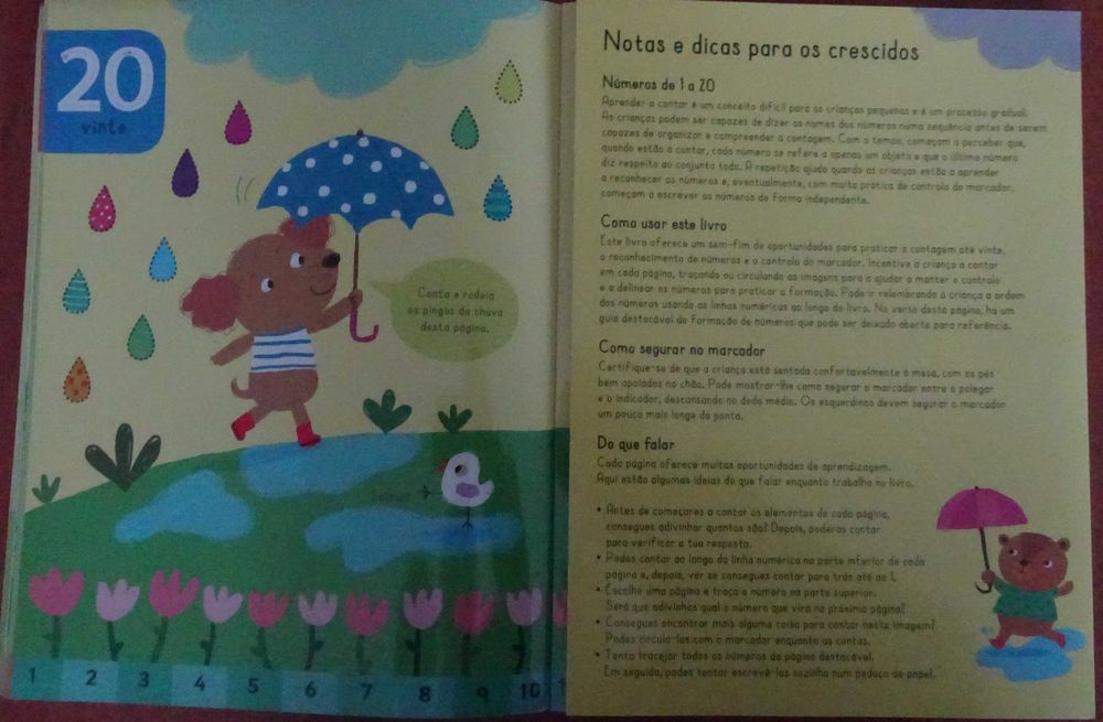 O Meu Primeiro Escreve e Apaga - Números de 1 a 20 (3 a 5 Anos)