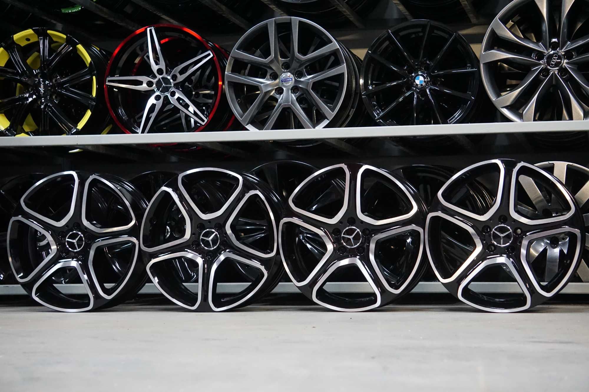 Alufelgi oryginał Mercedes GLK 5x112 7,5Jx19 et47 czarny polysk i cnc