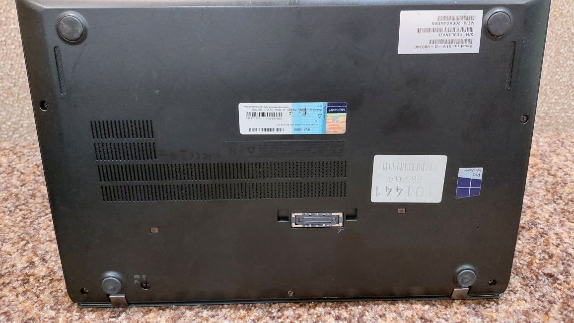 Lenovo T460s i5 6200 ram 8gb ssd 256 fhd ips