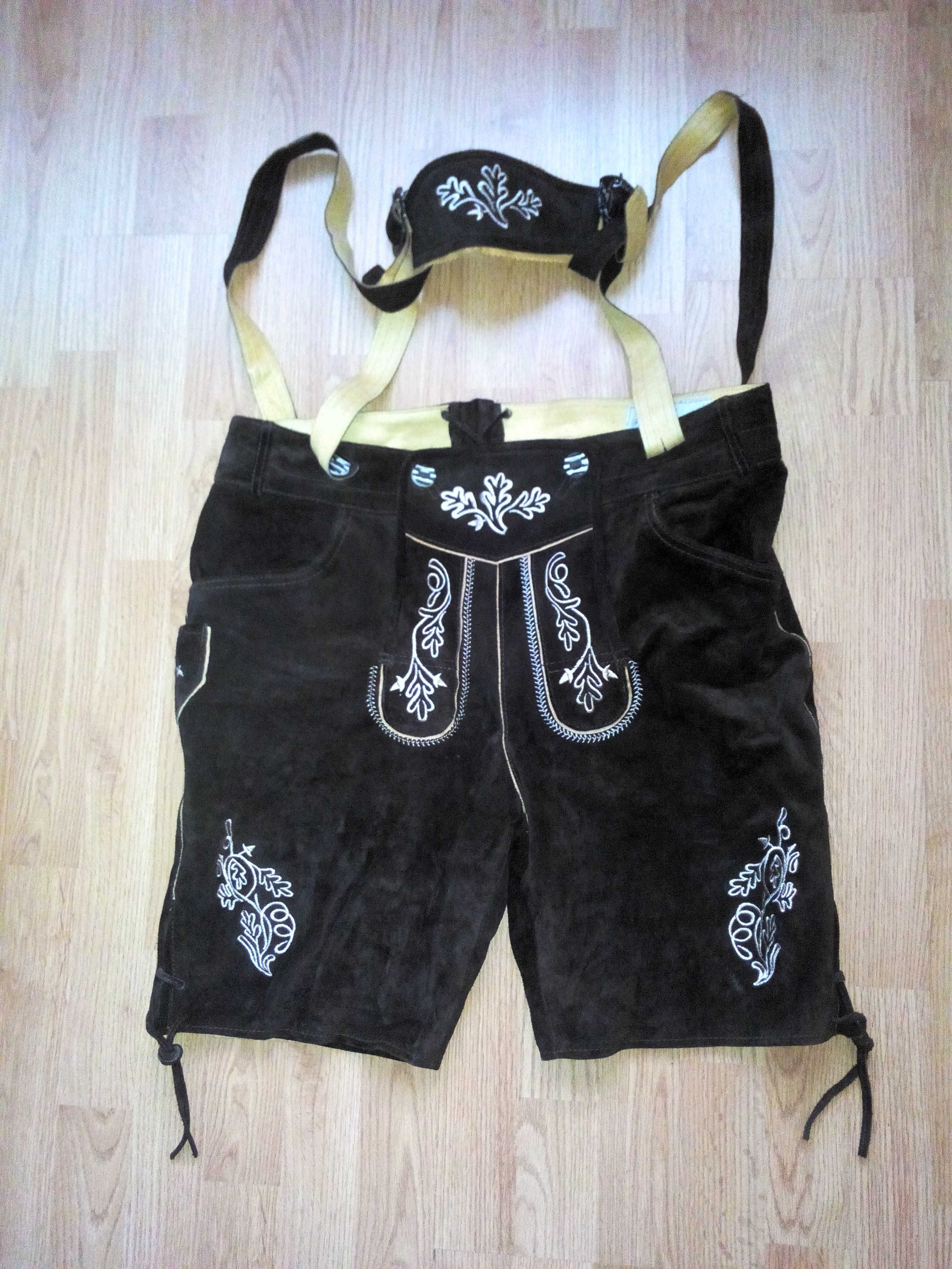 Spodenki Bavarskie model Bavarian Lederhose