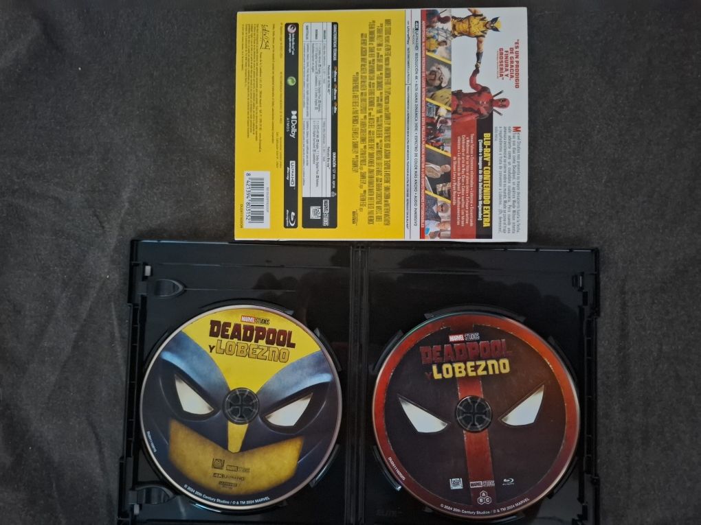 Deadpool wolverine bluray 4K