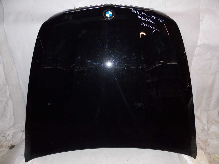 bmw x6 E 71 drzwi maska kompletna czarna , kompletna