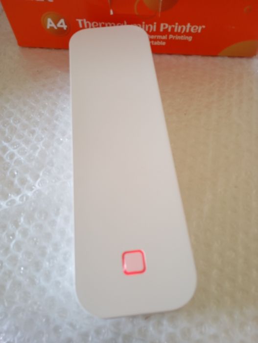Nowa Przenośna Drukarka Termiczna A4 Mark Life(Mini Printer) - Bez Tu