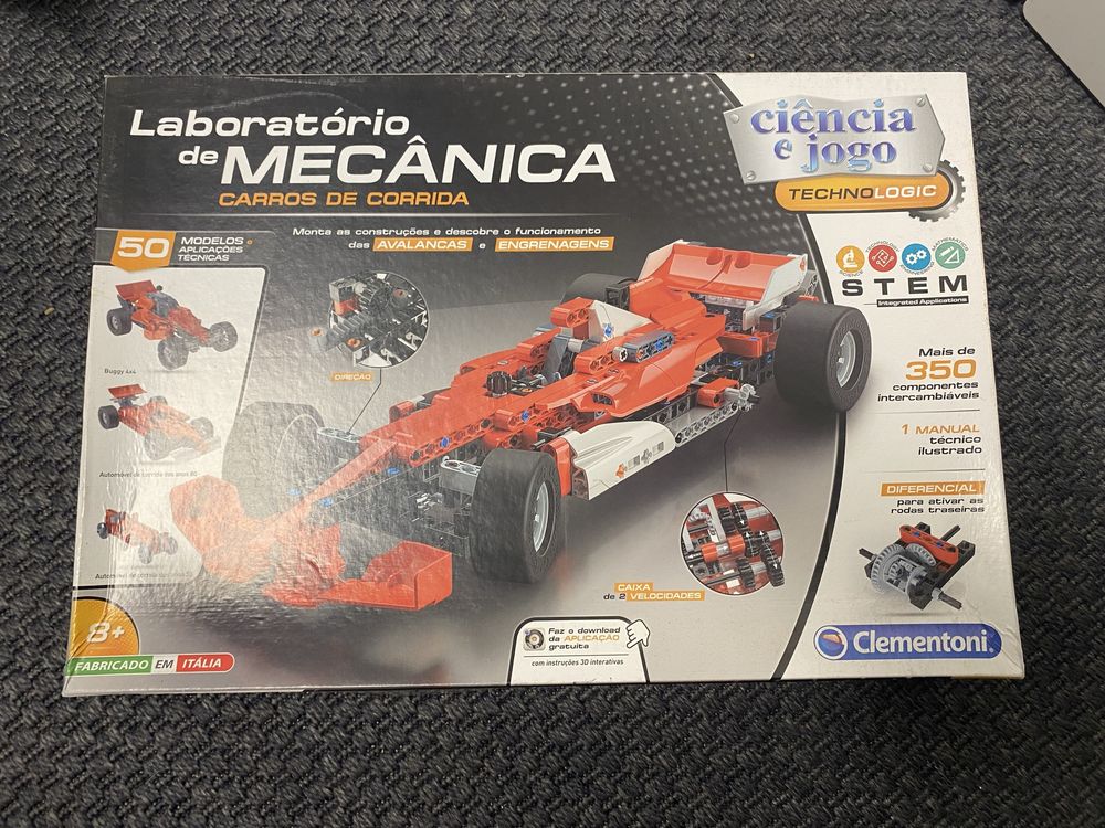 Laboratório mecanica, jogo de construçao, NOVO
