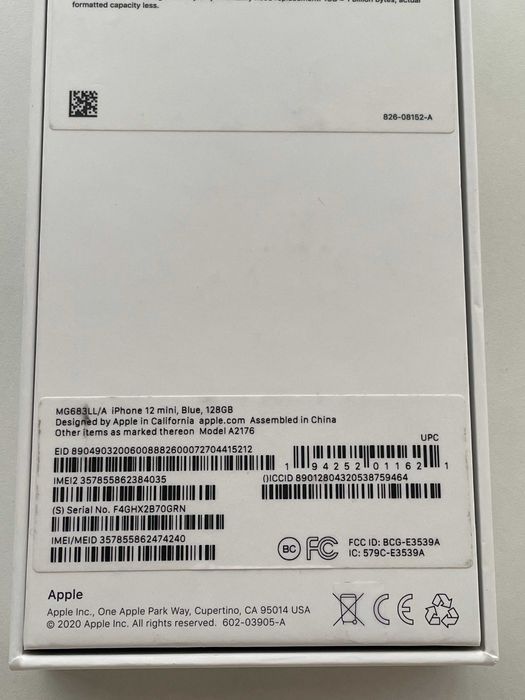 Iphone 12 mini 128gb Neverlock