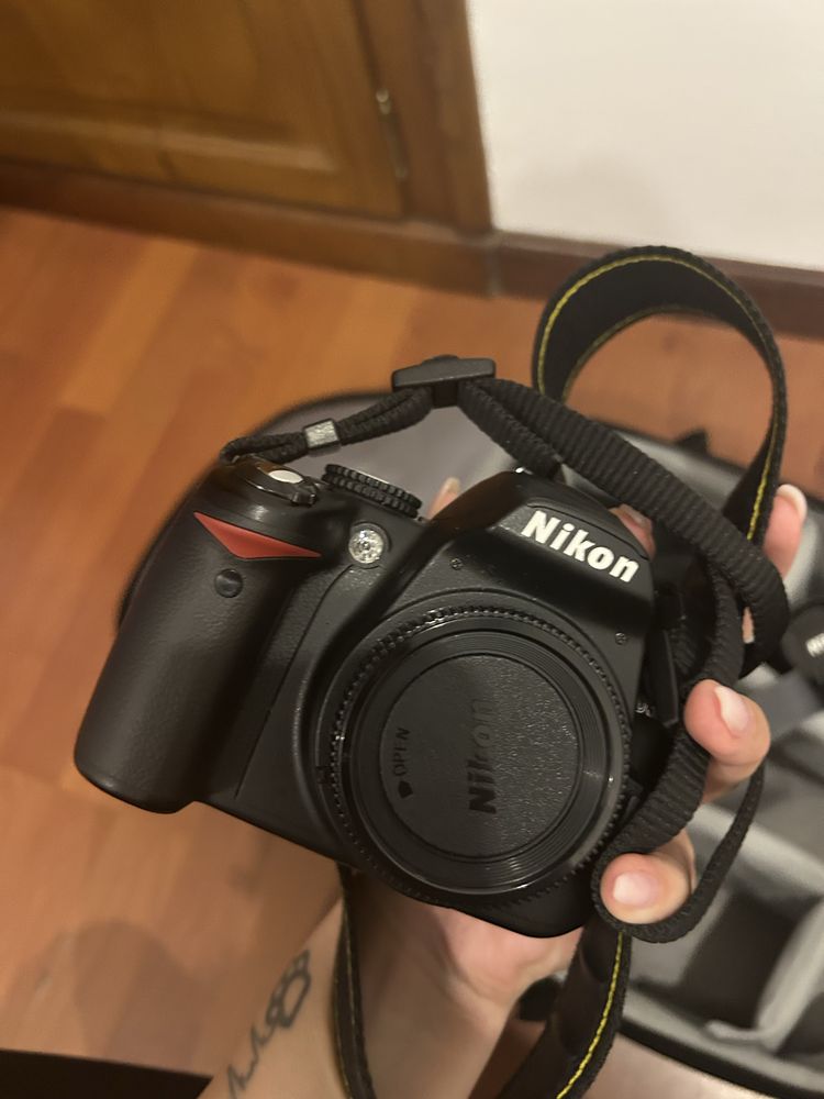 Nikon 3000 com 2 objetivas