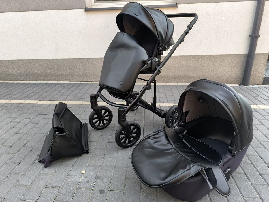Wózek spacerówka 2w1 Anex E type czarny