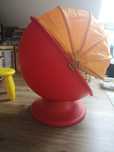 Ikea Lomsk fotel obrotowy jajo