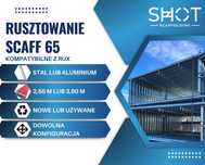 Rux rusztowanie budowlane elewacyjne 78 m2 - niskie ceny podesty 2,5m