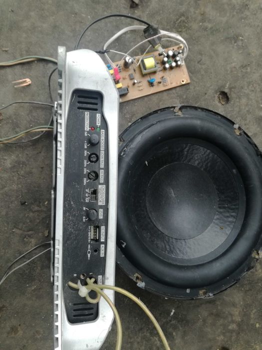 Усилитель и динамик