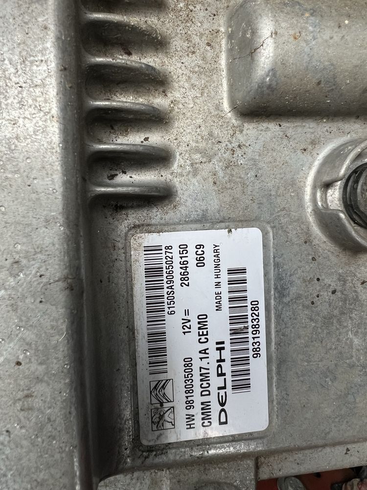 Блок управління двигуном DELPHI 28646150 citroen c5 aircross