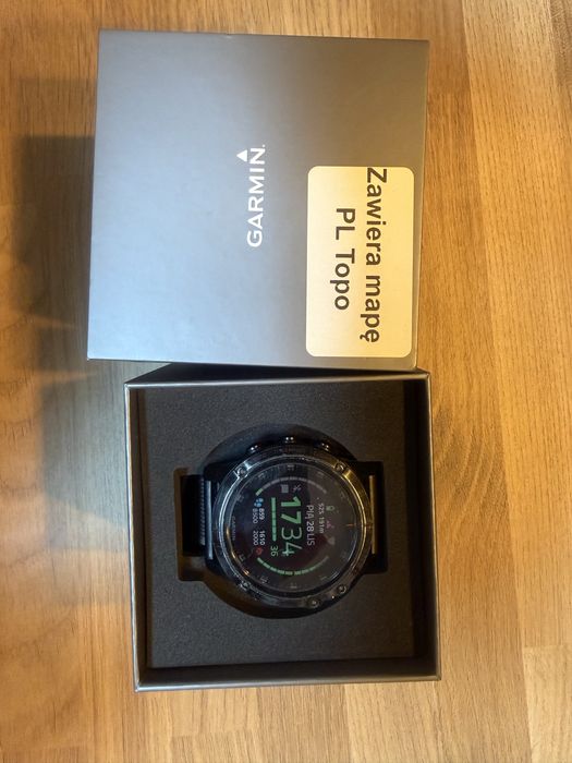 Garmin fenix 5x plus/ sapphire edition/ PL Topo