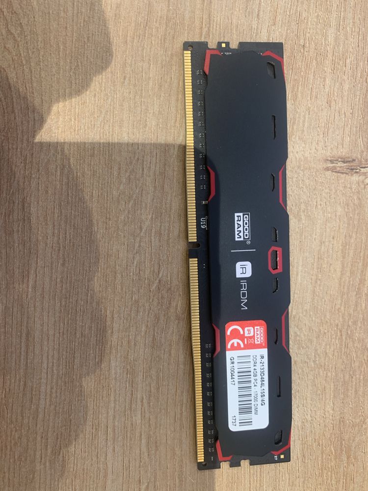Модуль пам'яті GoodRam DDR4 4Gb Iridium Black 2133 MHz
