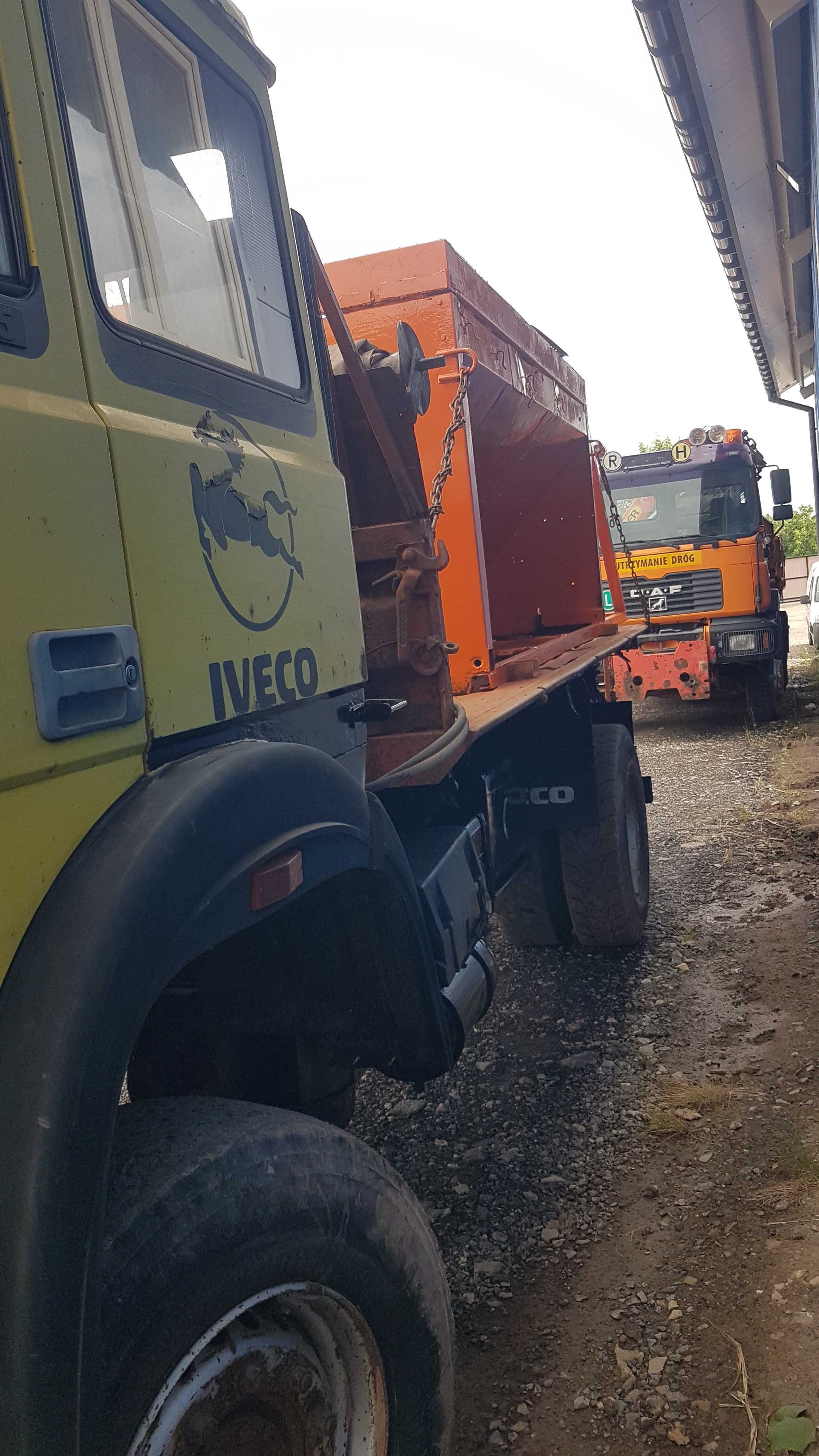 Iveco Magirus 4x4 kiper piaskarka