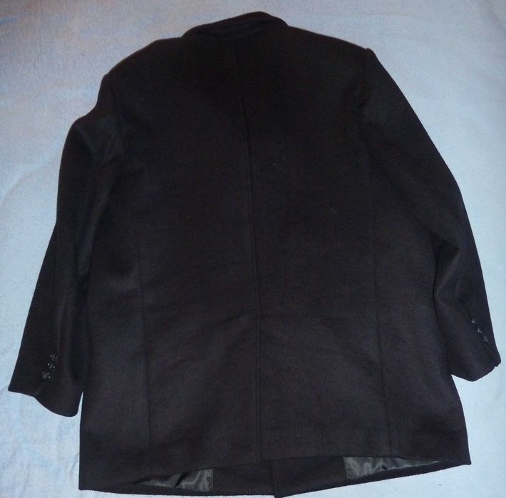 Sobretudo curto caxemira não usado T4L XXL