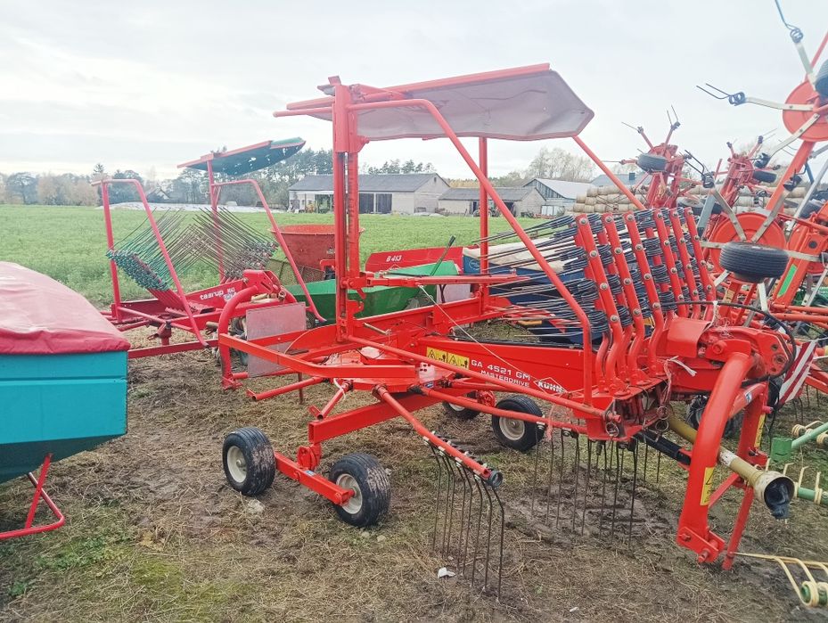 Przetrząsarka  do siana 4,  6 , 8 gwiazdowa zgrabiarka kuhn Krone