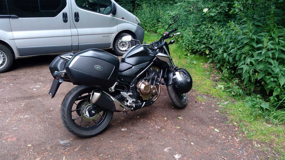Wynajem motocykla kat. A2 - Honda CB500F
