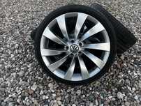 Koła Oryginalne Alufelgi Volkswagen 5x112 19 z oponami letnimi Turbiny