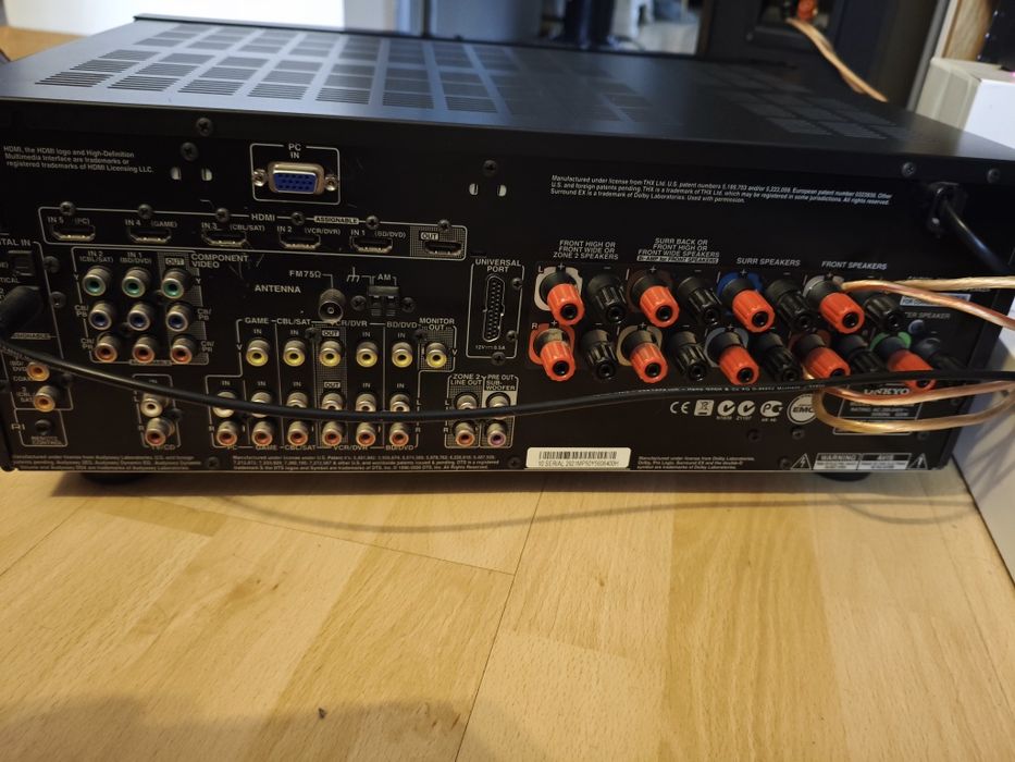 Amplituner ONKYO TX-SR608 + jamo s506 stereo