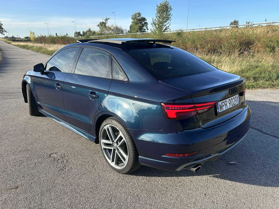 Audi A3 8V 2.0 T 224KM QUATTRO S-TRONIC S-LINE 2017R