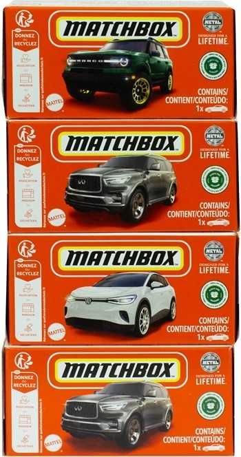 Matchbox Drive your Adventure 24 carros em caixa no display DNK70-9C0H