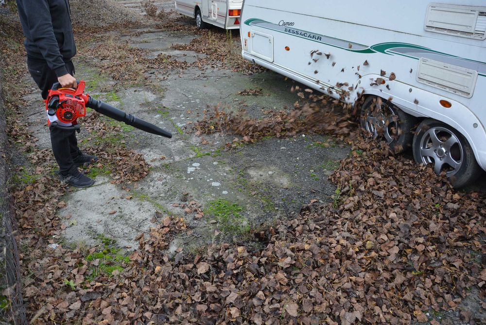 Dmuchawa Spalinowa Odkurzacz Do Liści Rozdrabniacz MOCNA