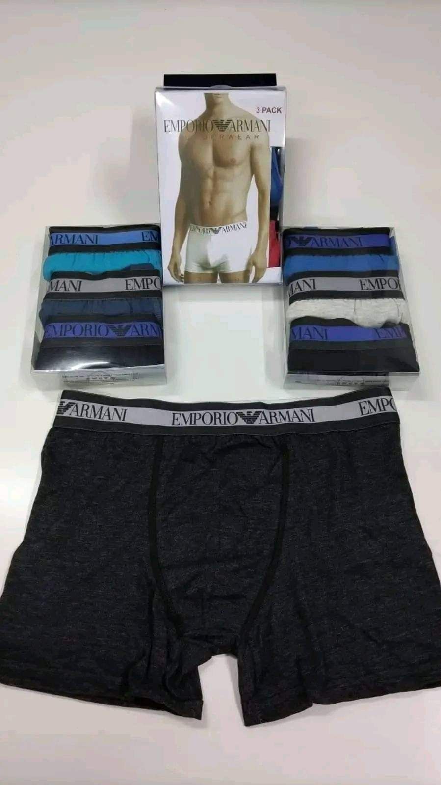 Boxers de homem do S ao Xxl pak de 3 boxers