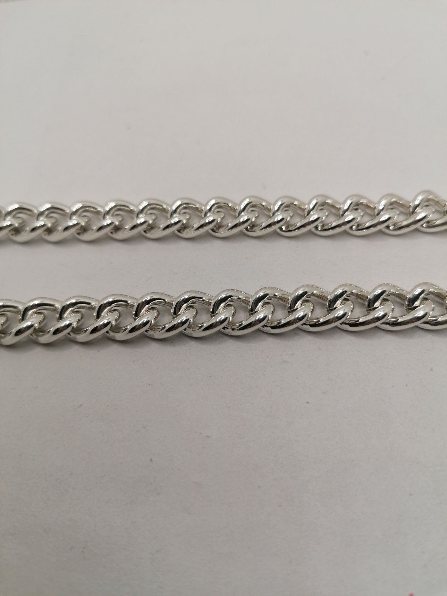 Srebrny łańcuszek  długość 45cm, srebro 925