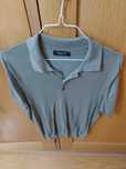 Pólo Massimo Dutti - Verde Seco - Tamanho M