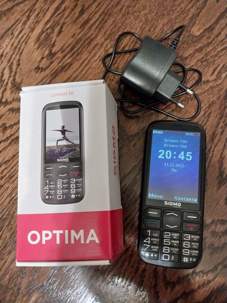 Продам телефон Sigma optima