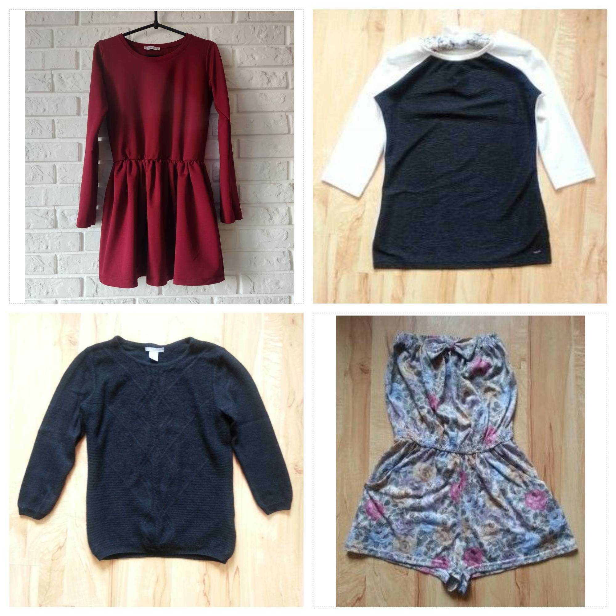 Duża paczka ubrań! Ubrania + biżuteria! Rozmiar XS/S! New Look, H&M