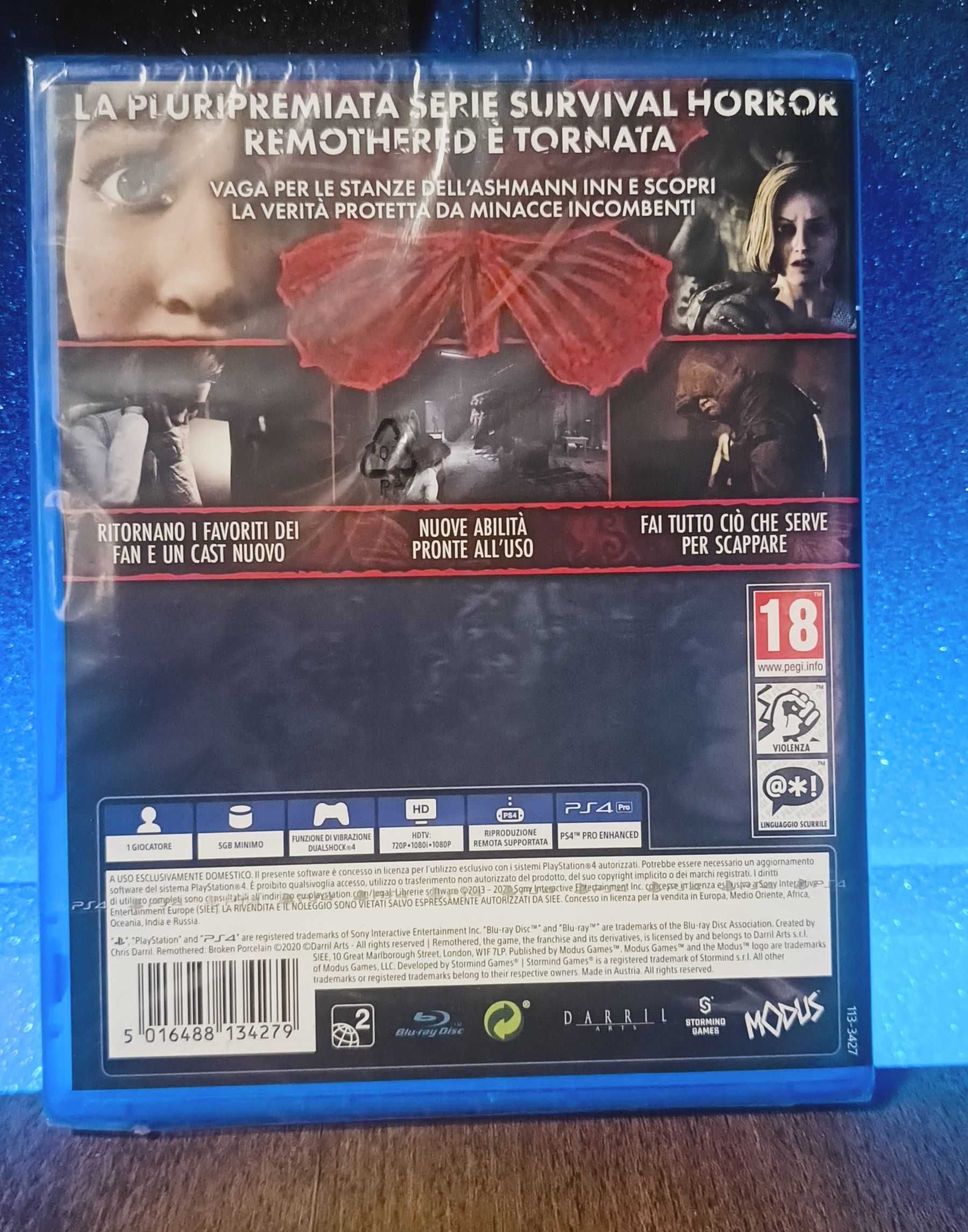 Remothered: Broken Porcelain PS4 / PS5 klimatyczna przygodówka horror