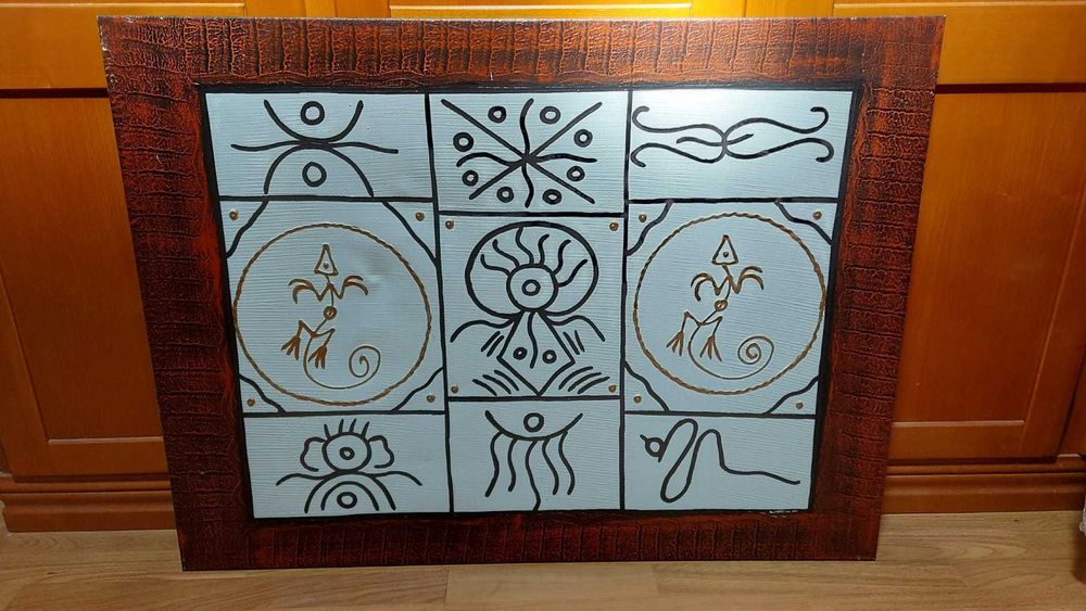 Tela Pintura Tradicional República Dominicana