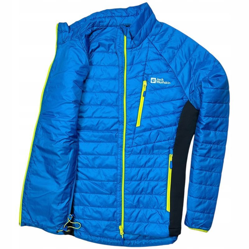 Jack Wolfskin Izolacyjna Kurtka Trekkingowa Męska Pikowana Primaloft r