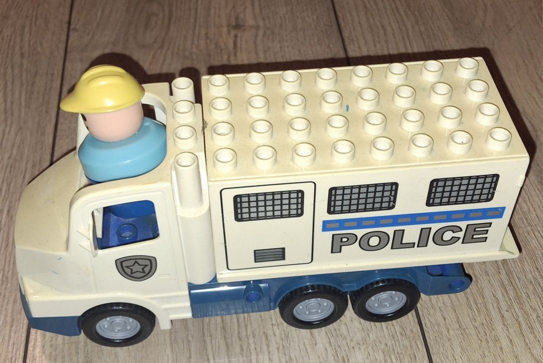 Samochód policja lego duplo