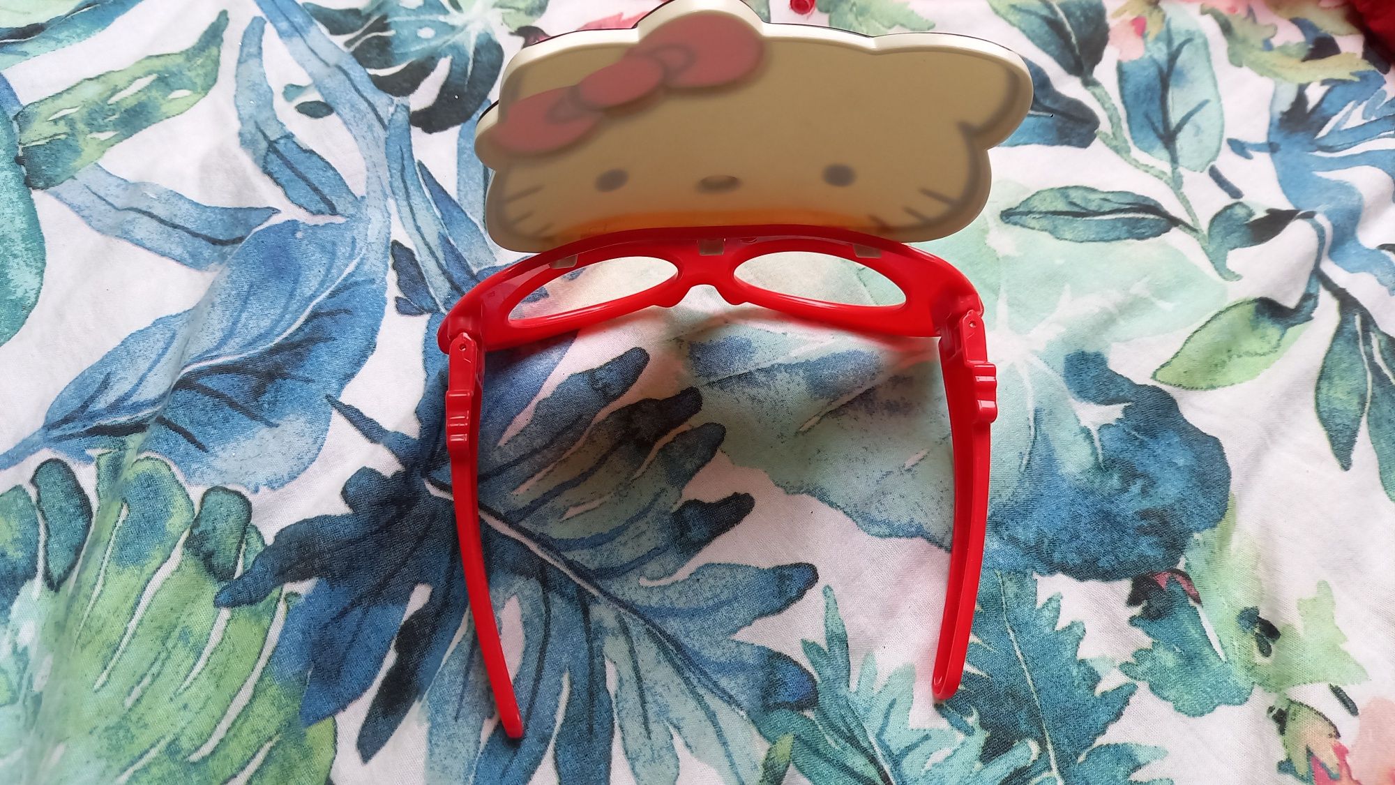 Hello Kitty maska okulary przebranie strój na bal karnawałowy