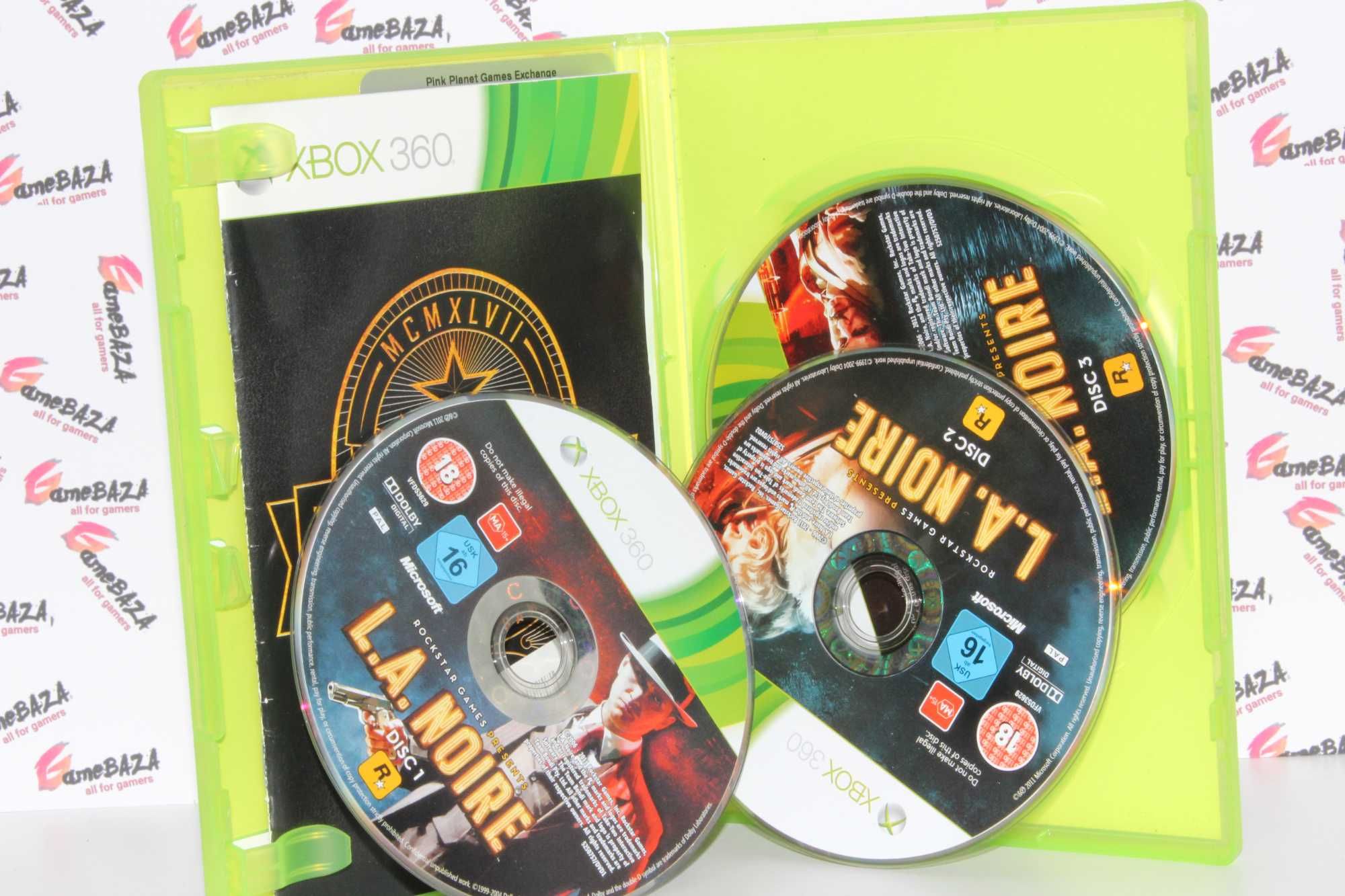 LA NOIRE Xbox 360 GameBAZA