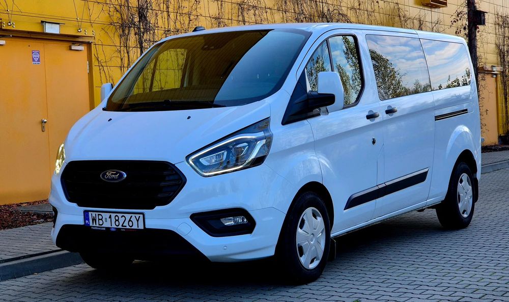 Ford Transit Custom Pierwszy właściciel, salon PL, gwarancja, ASO , FV23%