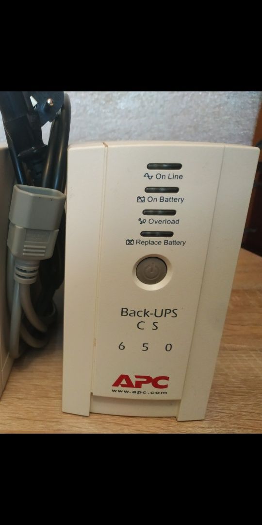 ИБП,  APC Back-UPS CS-650