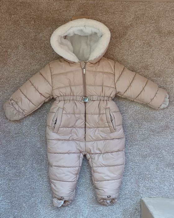 Зимовий теплий комбінезон 9-12 м