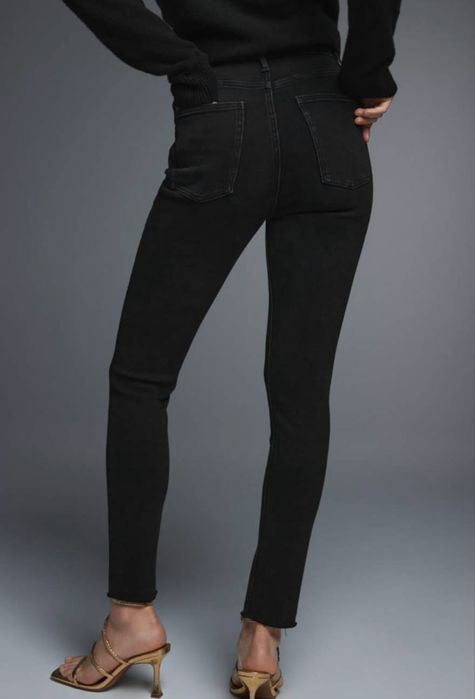 Zara джинси скіні 34 р чорні
