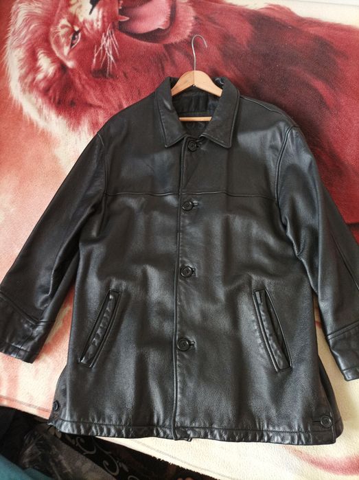 Kurtka skórzana męska Hugo Boss- nowa