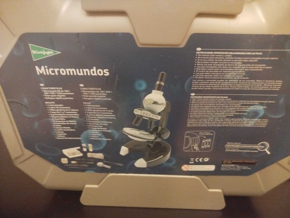 Microscópio do El Corte inglês