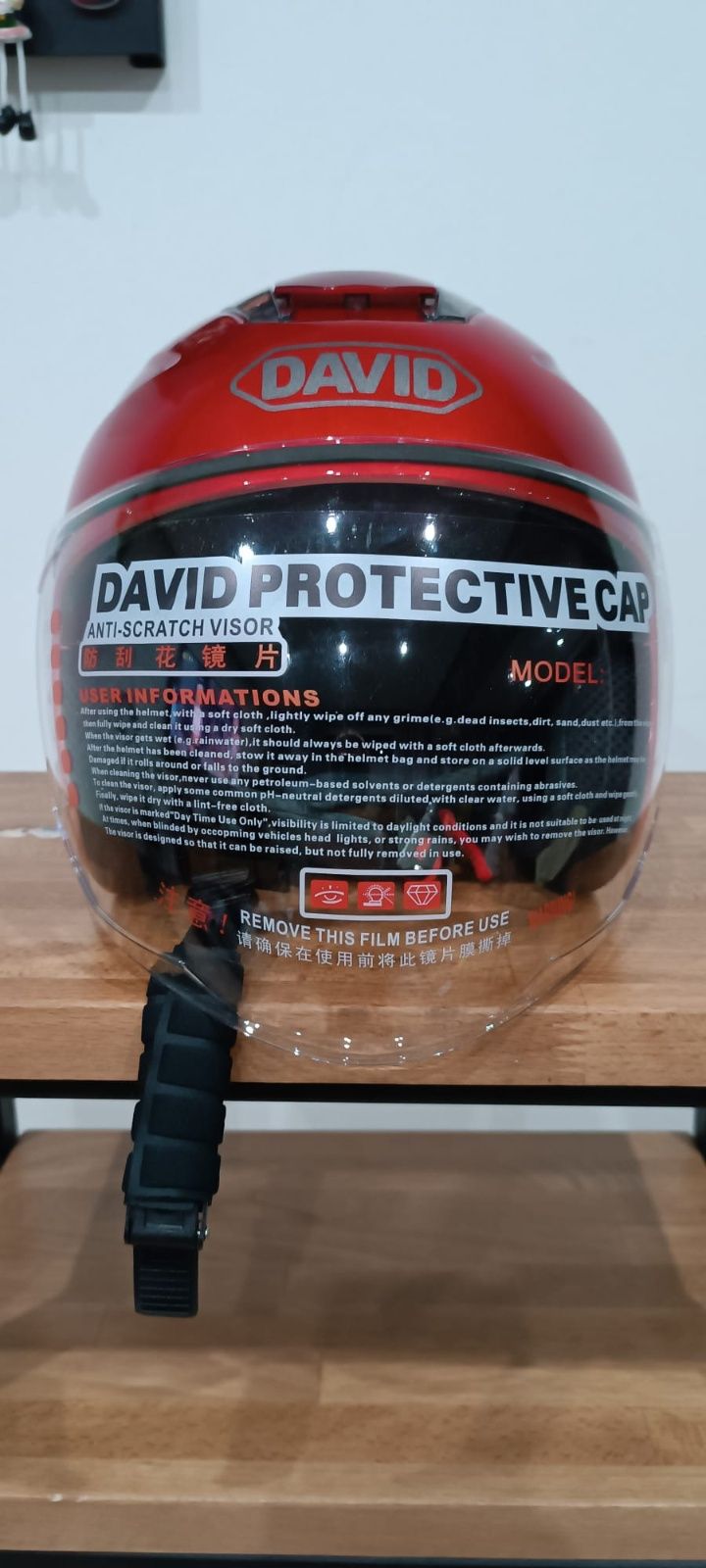 Kask David Protective Cap rozmiar L
