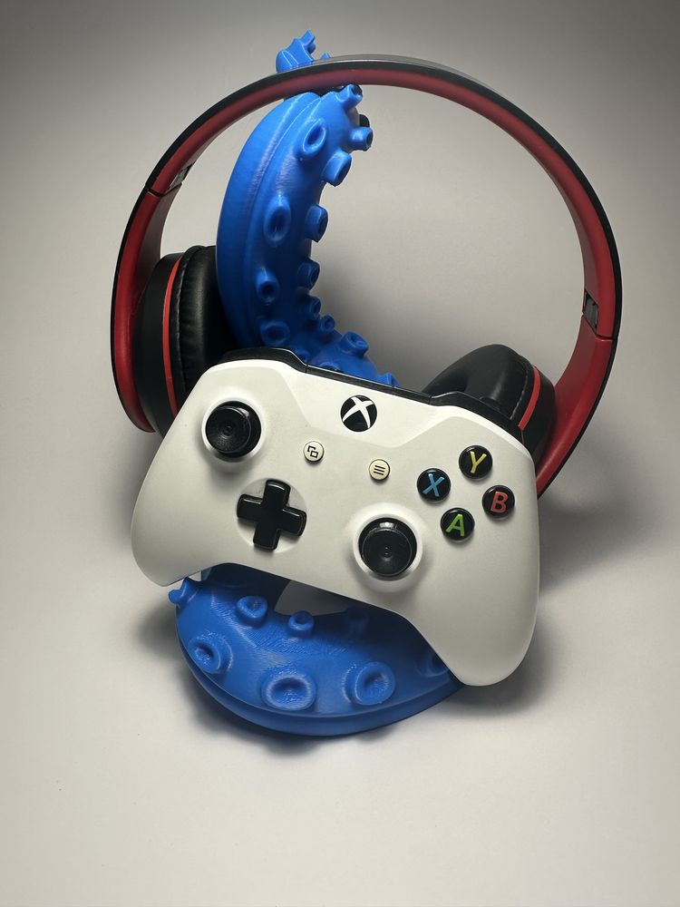 Stojak na pada i sluchawki podstawka uchwyt 3d xbox playstation