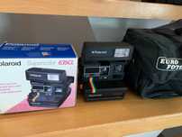 Aparat POLAROID Supercolor 635CL czarny tanio, jak nowy.
