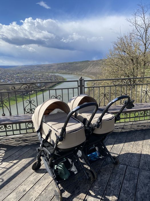 Люльки до коляски Bumprider connect 3/коляска для двійні